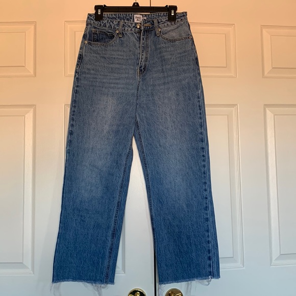 Princess Polly High Waisted Boyfriend Jeans - Picture 1 of 6